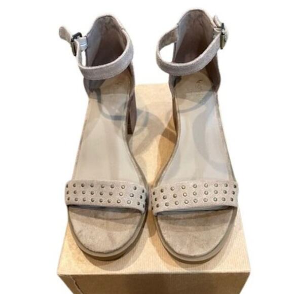 Koolaburra by UGG “Bellen” Block Heel Strappy Sandals in Tan Suede – Size 10 - Picture 3 of 9